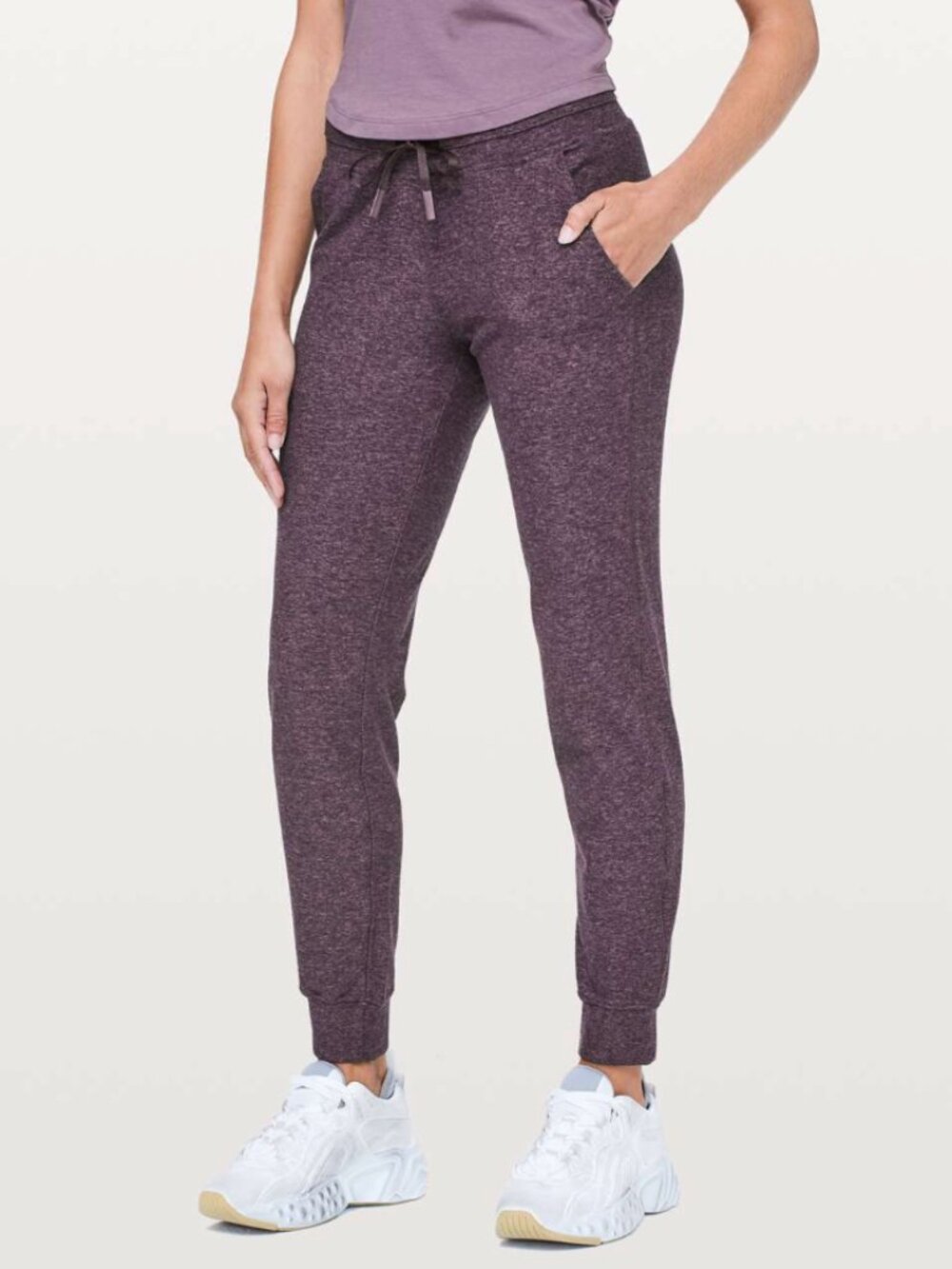 Lululemon Ready To Rulu Pants Sweatpants Joggers Plum Size 6 * Athleisure Active